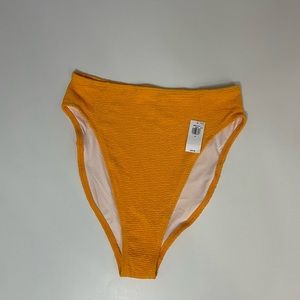 Old Navy High Waisted textured swim bottoms